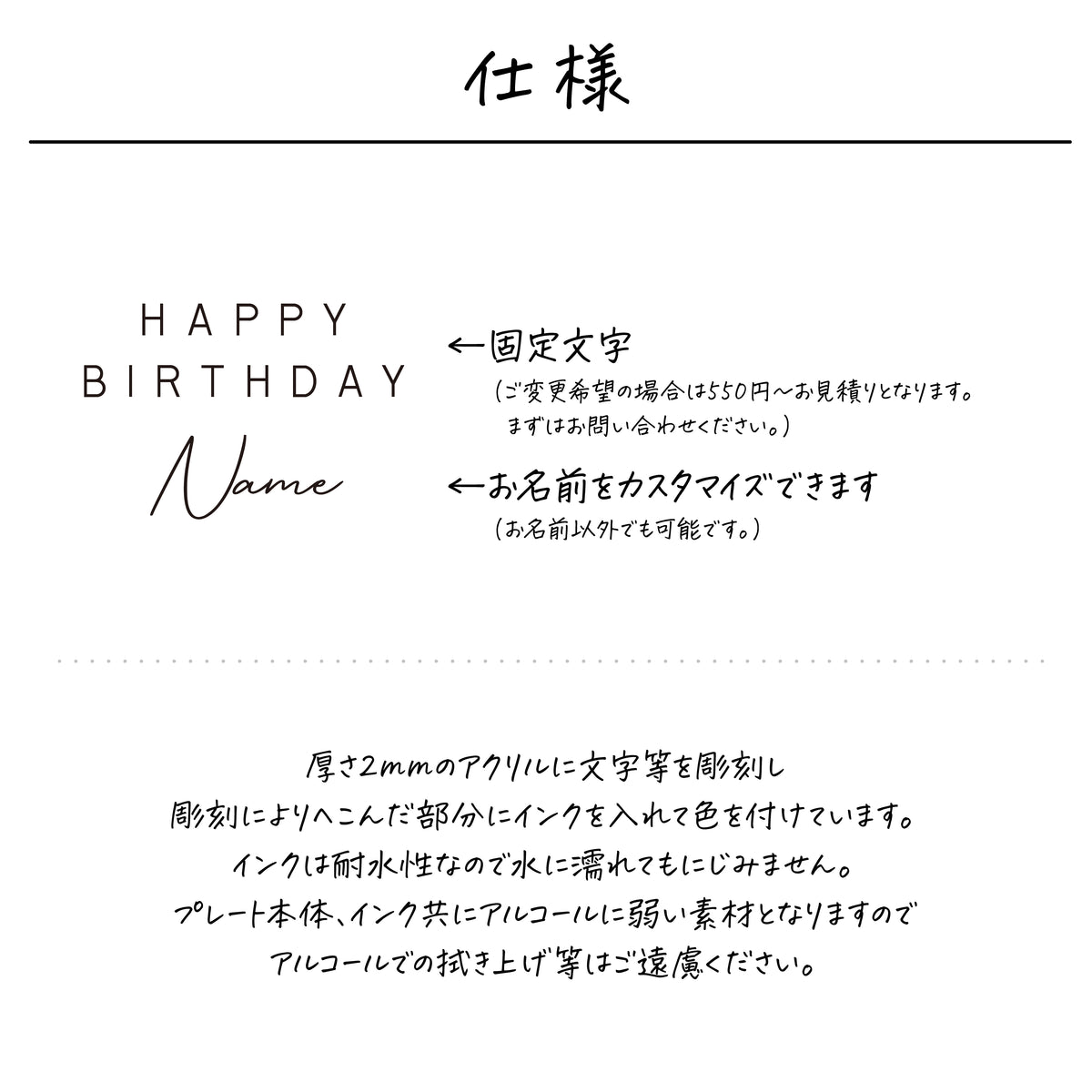 名入れ無料 ケーキトッパー〔10 クラウド 〕｜誕生日 バースデー 飾り ギフト 画像3